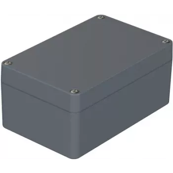Bopla Caja universal 125 x 80 x 57 mm poliamida gris plata RAL 7001 PK 110 38110000