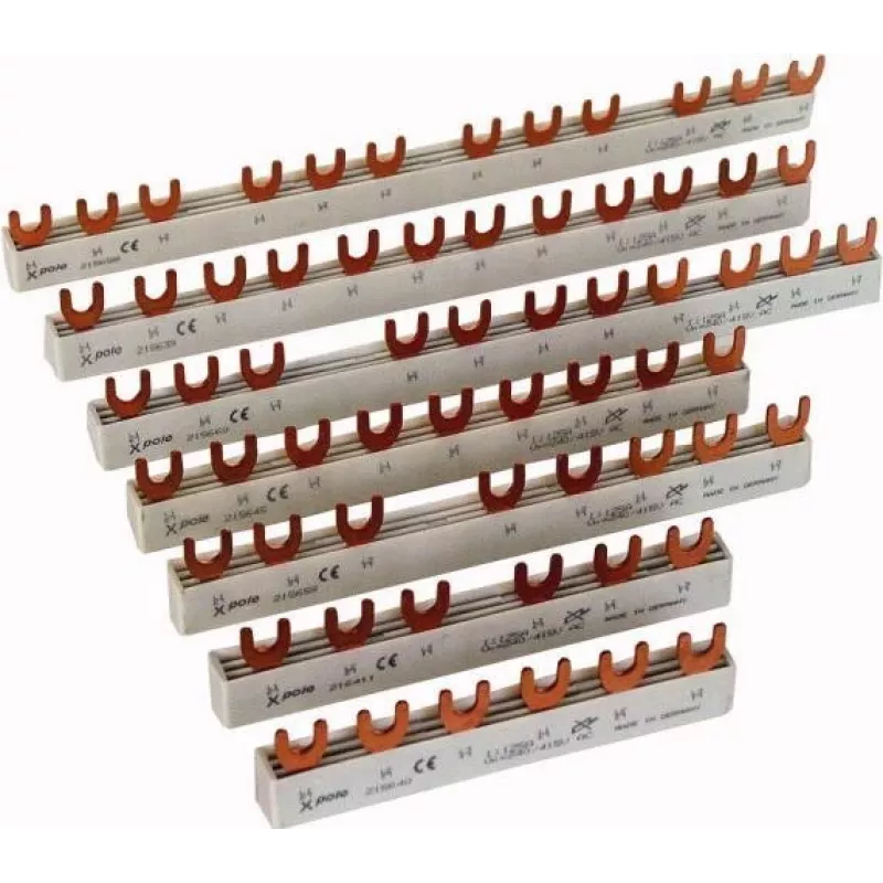 Eaton EVG-16/4PHAS/12MODUL Barra colectora de pines 213,6 mm, tetrapolar, 16 A, 12 módulos 291476