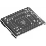 Raspberry Pi Soporte para carril DIN de acrílico para Raspberry Pi A, B, B+, Arduino, Banana Pi, Cubieboard, pcDuino RB-DIN RAIL