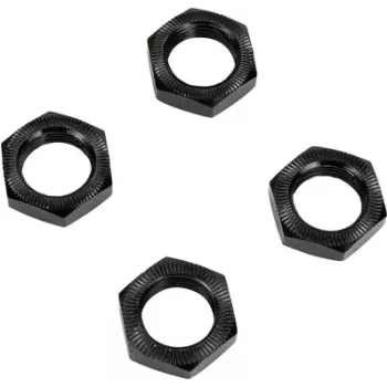 Reely 1:8 Tuercas de rueda autoblocantes negras 4 unidades (1528381)