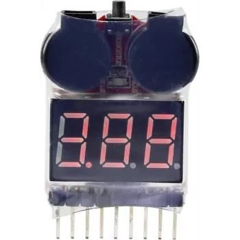 Reely comprobador LiPo para 2-8 celdas (1511388)