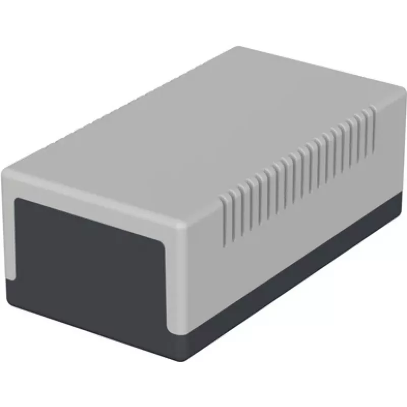 BOPLA E 440 VL caja universal de plástico, 150 x 80 x 55 mm, gris claro / gris oscuro 05440200