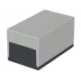 BOPLA E 460 05460000 caja universal, plástico, 110 x 100 x 188 mm, gris claro