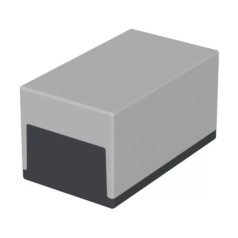 BOPLA E 460 05460000 caja universal, plástico, 110 x 100 x 188 mm, gris claro