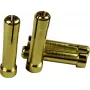Reely adaptador conector macho dorado de 4mm a conector hembra dorado de 5mm 1605782