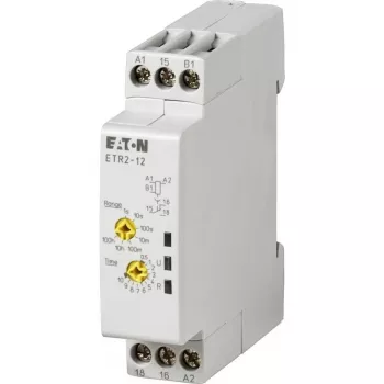 Eaton ETR2-12 relé temporizador multifunción, 24-240V AC/DC, SPDT 262686