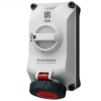 MENNEKES DUOi toma de corriente de pared 5612506G 16A 5P 6h 400V IP69