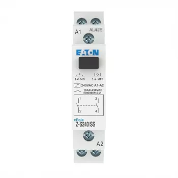EATON Z-S240/SS interruptor de impulso, carril DIN, 2 NO, 16 A, bobina 240 V AC 265269