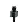 KÖNIG & MEYER Espárrago roscado M24 x 300 mm, 25 mm de rosca por extremo, acero negro pasivado 23721-300-25