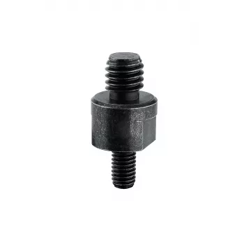 KÖNIG & MEYER Espárrago roscado M24 x 300 mm, 25 mm de rosca por extremo, acero negro pasivado 23721-300-25