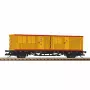 PIKO TT 47729 Vagón plano portacontenedores con 2 contenedores de 20ft, PIKO Rail Service
