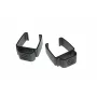 K&M 18809 Abrazaderas para cables para soportes de teclado Omega y Omega Pro, negro (pack de 2) 18809-000-55