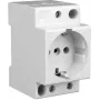 Eaton Z-SD230 base Schuko para carril DIN 10/16 A, 250 V AC, sin tapa abatible 266875