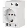 Eaton Z-SD230 base Schuko para carril DIN 10/16 A, 250 V AC, sin tapa abatible 266875