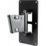 König & Meyer 24481 soporte de pared para guitarra acústica, eléctrica y baja, negro, acero, carga de 25 kg 24481-000-55