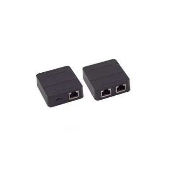 SHIVERPEAKS BS08-01102 switch de red manual Gigabit de 2 puertos, ABS negro