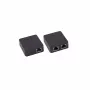 SHIVERPEAKS BS08-01102 switch de red manual Gigabit de 2 puertos, ABS negro