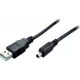 SHIVERPEAKS cable mini USB 2.0, conector USB-A macho a conector Mini USB-B macho, 2,0 m, negro 11004996