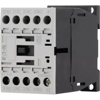 Eaton DILA-22 contactor auxiliar, 4 polos, 2NO+2NC, bobina 230V AC 276407