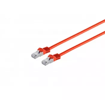 EXERTIS CONNECT cable de parcheo Cat6a S/FTP RJ45 a RJ45 5m rojo LSZH moldeado snagless 79305R