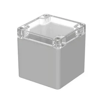 Bopla EUROMAS M 225 G carcasa universal, 82 x 80 x 85 mm, policarbonato, gris claro 02225100