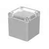 Bopla EUROMAS M 225 G carcasa universal, 82 x 80 x 85 mm, policarbonato, gris claro 02225100
