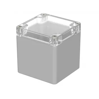 Bopla EUROMAS M 225 G carcasa universal, 82 x 80 x 85 mm, policarbonato, gris claro 02225100