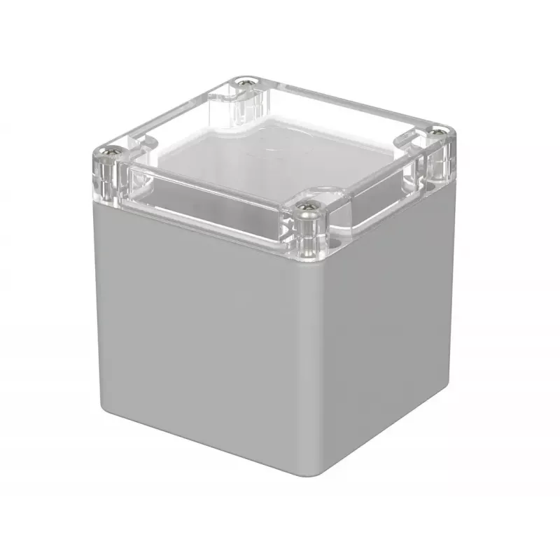 Bopla EUROMAS M 225 G carcasa universal, 82 x 80 x 85 mm, policarbonato, gris claro 02225100