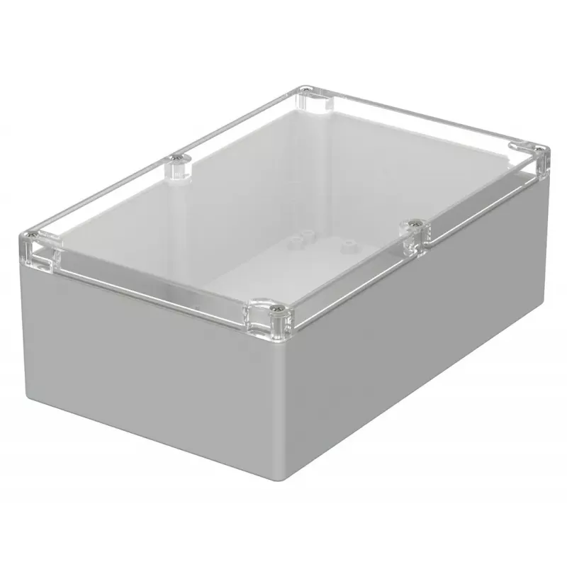 Bopla EUROMAS M 240 G caja universal 250 x 160 x 90 mm, policarbonato, gris claro, 02240100