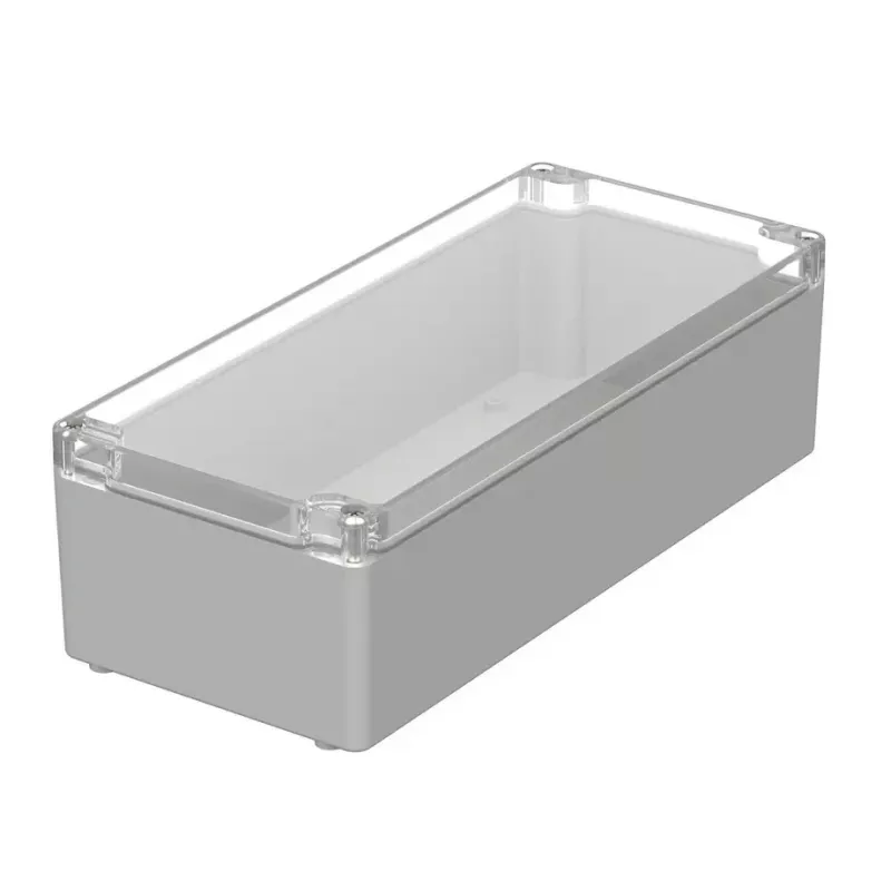 BOPLA M 244 G caja universal, policarbonato, gris claro, 340 x 150 x 100 mm 02244100