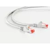 S CONN Maximum Connectivity keystone jack blindado sin herramientas Cat.6A, RJ45, 10G, 500 MHz, plateado 75726-AW