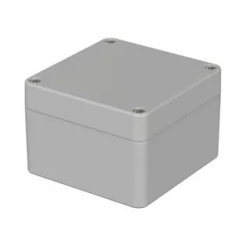 BOPLA Carcasa universal de policarbonato gris claro 82 x 80 x 55 mm IP65 UL 94 V-0 02210094