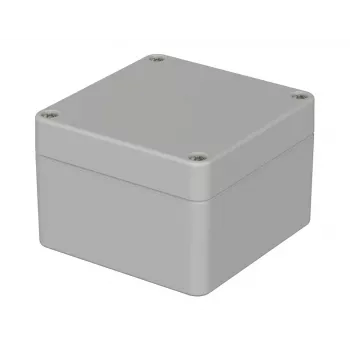 BOPLA Carcasa universal de policarbonato gris claro 82 x 80 x 55 mm IP65 UL 94 V-0 02210094