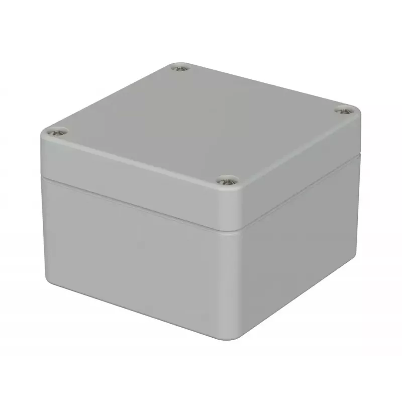 BOPLA M 210 VO caja universal 82 x 80 x 55 mm, policarbonato, gris claro, 02210094