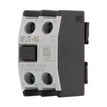 EATON DILM150-XHI11 bloque de contacto auxiliar, 1NO+1NC, montaje frontal, para contactores DILM150-DILM500 277946