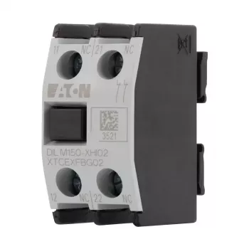 EATON DILM150-XHI11 bloque de contacto auxiliar, 1NO+1NC, montaje frontal, para contactores DILM150-DILM500 277946