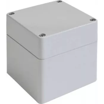 BOPLA Carcasa universal de policarbonato gris claro 122 x 120 x 105 mm IP65 UL 94 V-0 02228094
