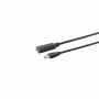 S CONN MAXIMUM CONNECTIVITY Cable alargador USB 3.0 activo, conector macho USB-C a conector hembra USB-A, 5 Gbps, 5 m, negro 13-39055