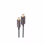 SHIVERPEAKS BS30-20075 Cable adaptador activo óptico DisplayPort a HDMI, 4K60, 10 m, negro