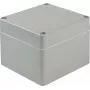 Bopla EUROMAS P 332 Carcasa universal 122 x 120 x 91 mm poliéster reforzado con fibra de vidrio gris plata RAL 7001 04332000.H