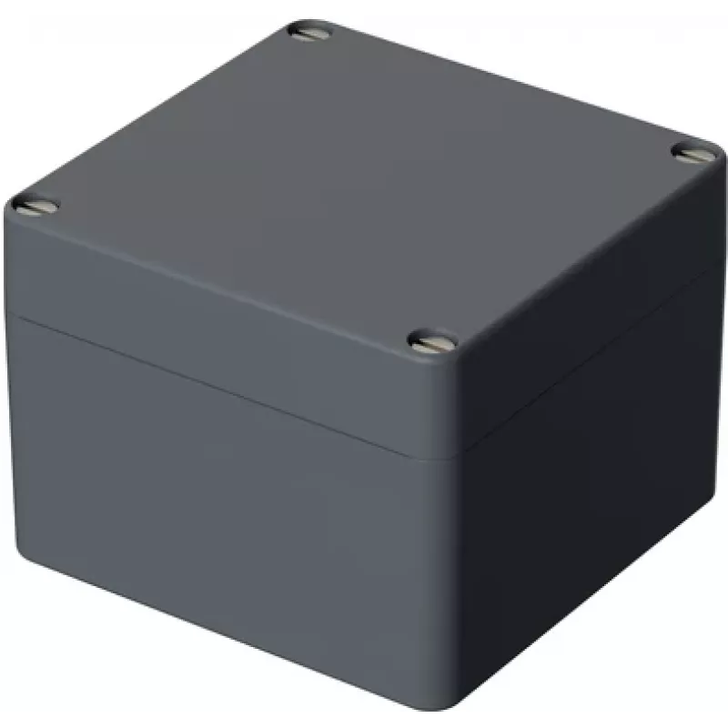 Bopla EUROMAS P 332 Carcasa universal 122 x 120 x 91 mm poliéster reforzado con fibra de vidrio gris plata RAL 7001 04332000.H