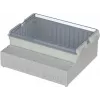 BOPLA RCP 4000 Carcasa para panel de control, ABS/policarbonato, gris claro, 363,4 x 318,6 x 150 mm 41400109