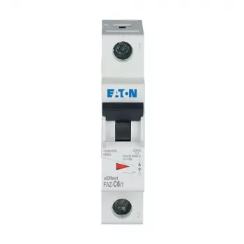 Eaton FAZ-C6/1 interruptor automático tipo C 6 A 1 polo 278555