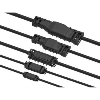 ELOTOUCH TYCO RAYGEL-PLUS-1 manguito de empalme relleno de gel, 5 polos, 1,5-2,5 mm², IP68, 5x conectores de tornillo CH6880-000