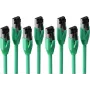 S CONN Maximum Connectivity Basic-S cable de red Cat. 8.1 F/FTP PIMF LSZH, verde, 5m, pack de 4 SC08-41053-4