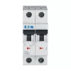 Eaton FAZ-C2/2 interruptor automático (MCB), 2 A, 2 polos, característica C, 230/400 V AC, 10 kA 278748