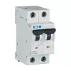Eaton FAZ-C2/2 interruptor automático (MCB), 2 A, 2 polos, característica C, 230/400 V AC, 10 kA 278748