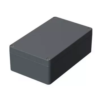 BOPLA carcasa universal aluminio gris plata (RAL 7001) 260 x 160 x 91 A 130 01130000.MT1