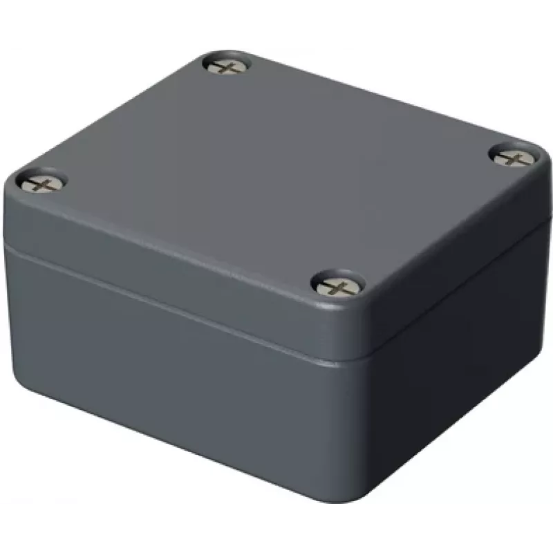 Bopla carcasa universal 58 x 64 x 34 mm aluminio gris plata (RAL 7001) A 101 01101000.MT2