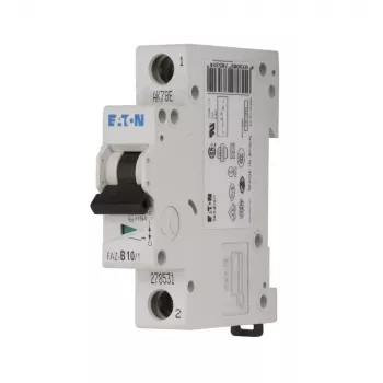 Eaton FAZ-C4/1-DC interruptor automático (MCB), 1 polo, tipo C, 4 A, 220 V DC, 6 kA, carril DIN 279124